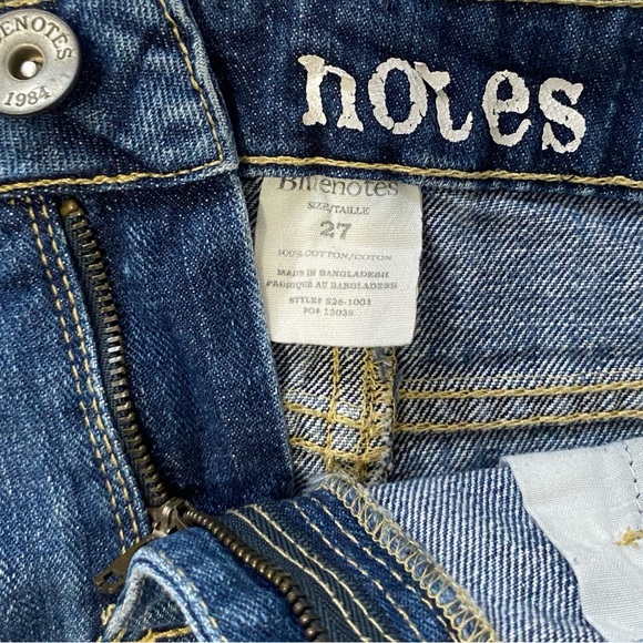 Bluenotes Distressed Denim Mini Skirt - Picture 3 of 7